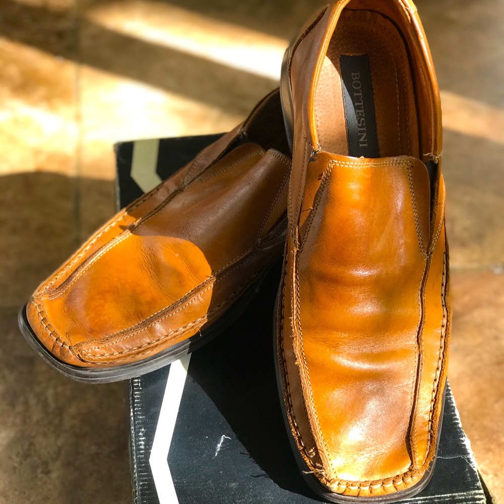 Bottesini Size 12 Nove Brown Men Shoes